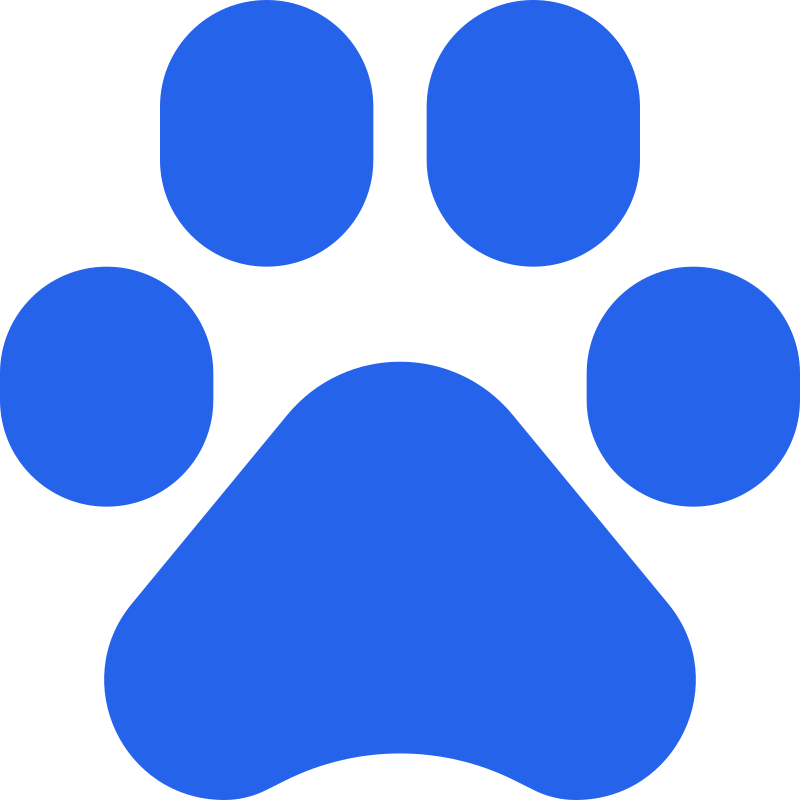Bluepawsky Logo